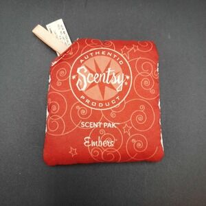 Scentsy Embers Scent‎ Pak Authentic Home Fragrance Air Freshener